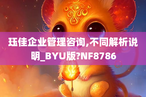 珏佳企业管理咨询,不同解析说明_BYU版?NF8786