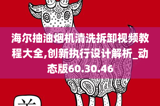 海尔抽油烟机清洗拆卸视频教程大全,创新执行设计解析_动态版60.30.46