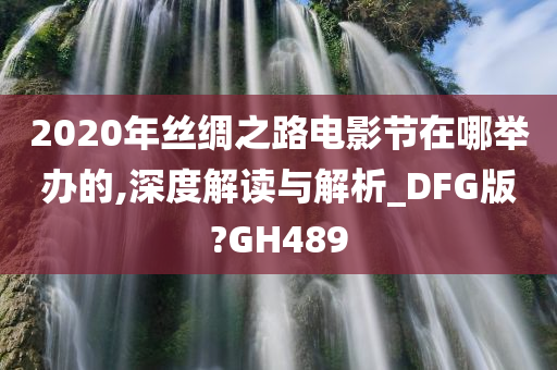 2020年丝绸之路电影节在哪举办的,深度解读与解析_DFG版?GH489