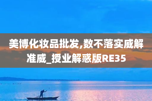 美博化妆品批发,数不落实威解准威_授业解惑版RE35