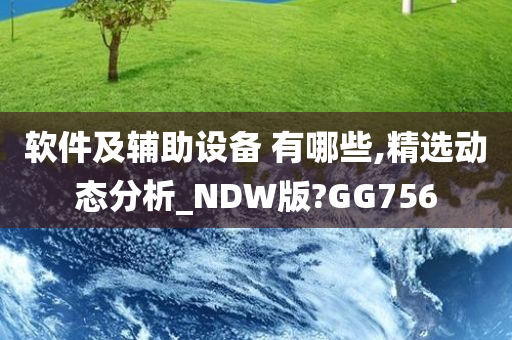 软件及辅助设备 有哪些,精选动态分析_NDW版?GG756