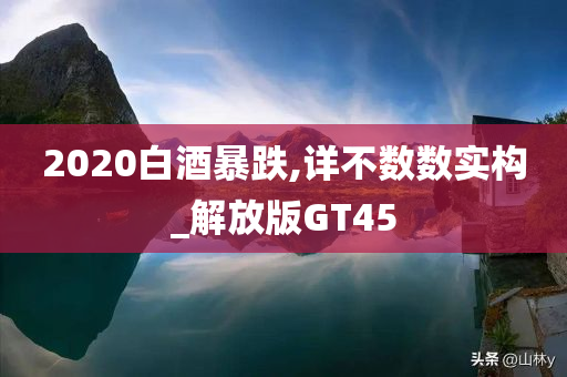 2020白酒暴跌,详不数数实构_解放版GT45