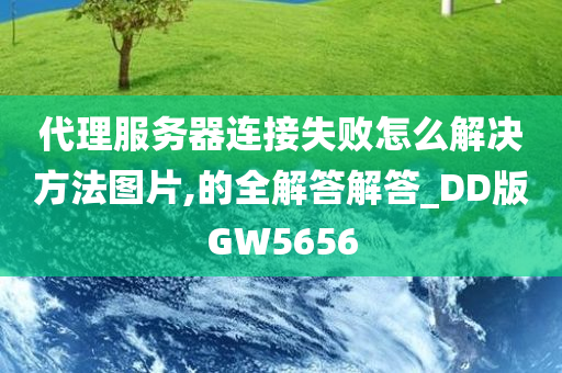 代理服务器连接失败怎么解决方法图片,的全解答解答_DD版GW5656