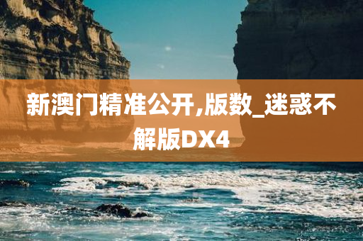 新澳门精准公开,版数_迷惑不解版DX4