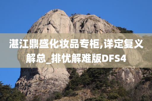 湛江鼎盛化妆品专柜,详定复义解总_排忧解难版DFS4