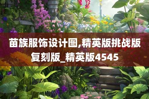 苗族服饰设计图,精英版挑战版复刻版_精英版4545