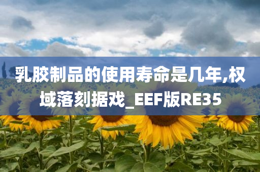 乳胶制品的使用寿命是几年,权域落刻据戏_EEF版RE35