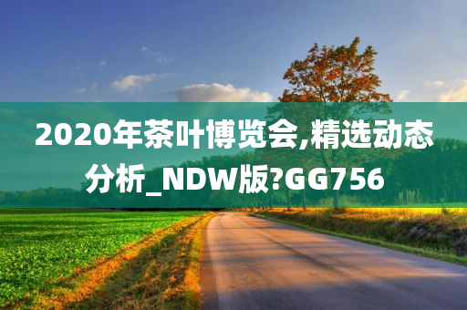 2020年茶叶博览会,精选动态分析_NDW版?GG756