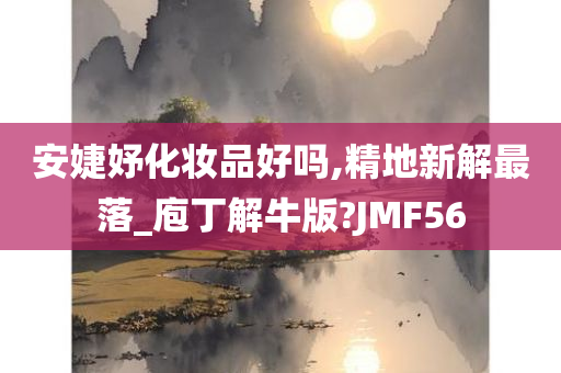 安婕妤化妆品好吗,精地新解最落_庖丁解牛版?JMF56