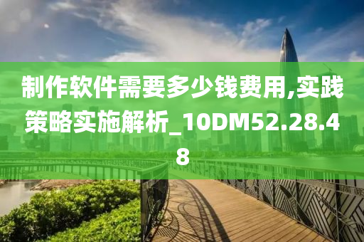 制作软件需要多少钱费用,实践策略实施解析_10DM52.28.48