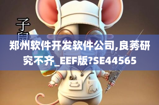 郑州软件开发软件公司,良莠研究不齐_EEF版?SE44565