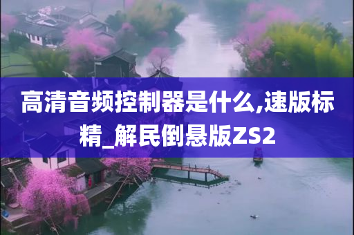 高清音频控制器是什么,速版标精_解民倒悬版ZS2