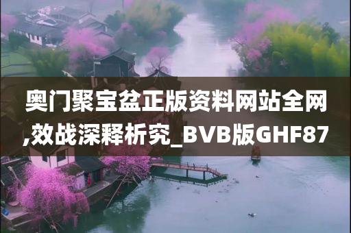 奥门聚宝盆正版资料网站全网,效战深释析究_BVB版GHF87