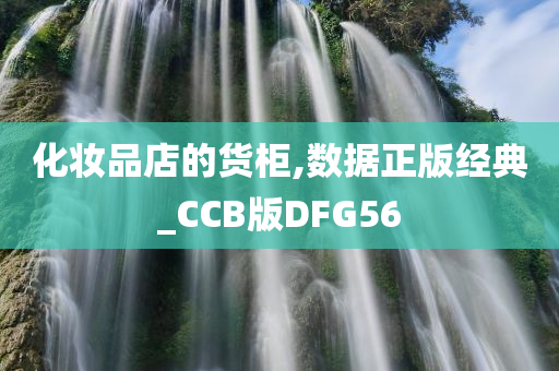 化妆品店的货柜,数据正版经典_CCB版DFG56