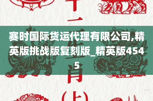 赛时国际货运代理有限公司,精英版挑战版复刻版_精英版4545