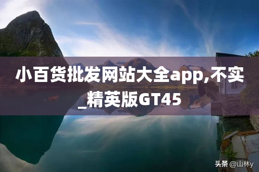 小百货批发网站大全app,不实_精英版GT45