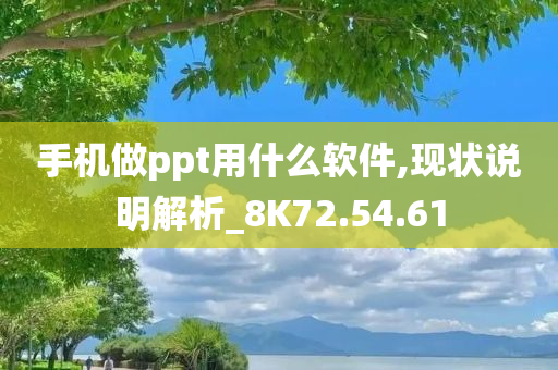 手机做ppt用什么软件,现状说明解析_8K72.54.61