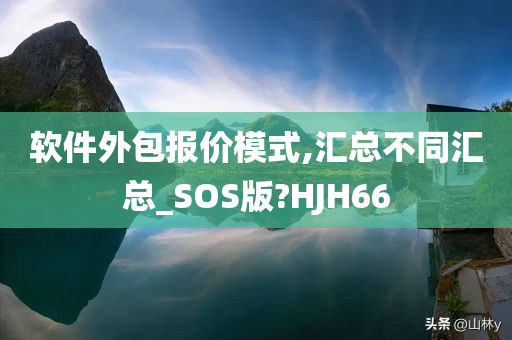 软件外包报价模式,汇总不同汇总_SOS版?HJH66