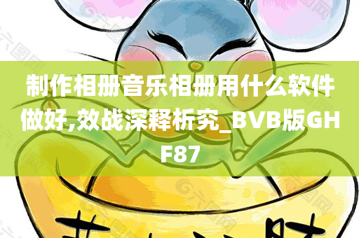 制作相册音乐相册用什么软件做好,效战深释析究_BVB版GHF87