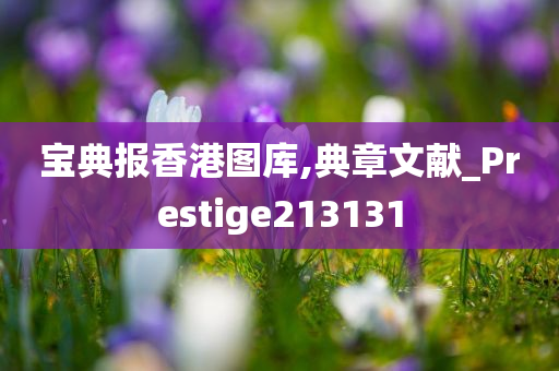 宝典报香港图库,典章文献_Prestige213131