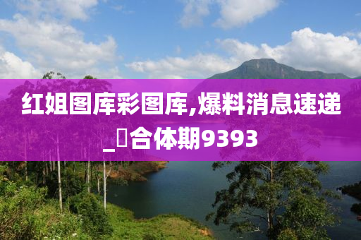 红姐图库彩图库,爆料消息速递_‌合体期9393