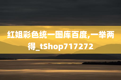 红姐彩色统一图库百度,一举两得_tShop717272