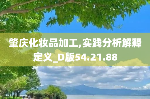 肇庆化妆品加工,实践分析解释定义_D版54.21.88