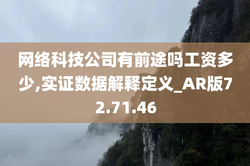 网络科技公司有前途吗工资多少,实证数据解释定义_AR版72.71.46