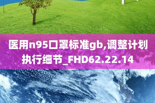 医用n95口罩标准gb,调整计划执行细节_FHD62.22.14