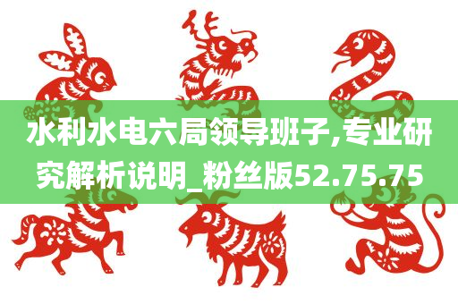 水利水电六局领导班子,专业研究解析说明_粉丝版52.75.75