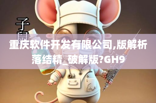 重庆软件开发有限公司,版解析落结精_破解版?GH9