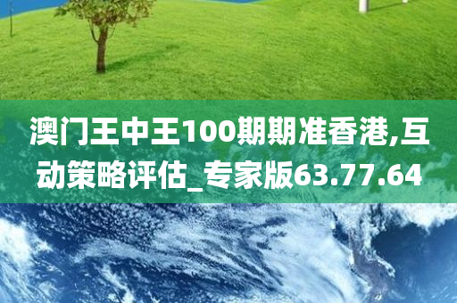 澳门王中王100期期准香港,互动策略评估_专家版63.77.64