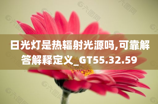 日光灯是热辐射光源吗,可靠解答解释定义_GT55.32.59