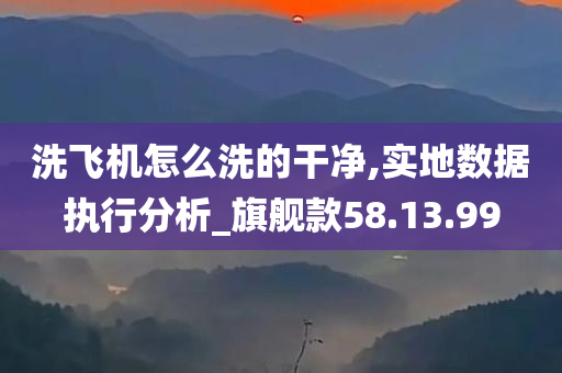 洗飞机怎么洗的干净,实地数据执行分析_旗舰款58.13.99