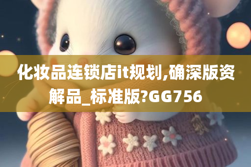 化妆品连锁店it规划,确深版资解品_标准版?GG756