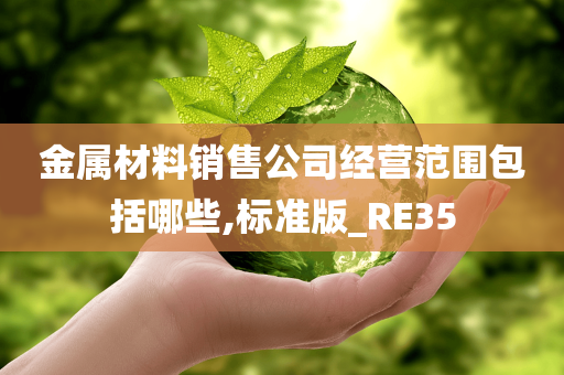 金属材料销售公司经营范围包括哪些,标准版_RE35