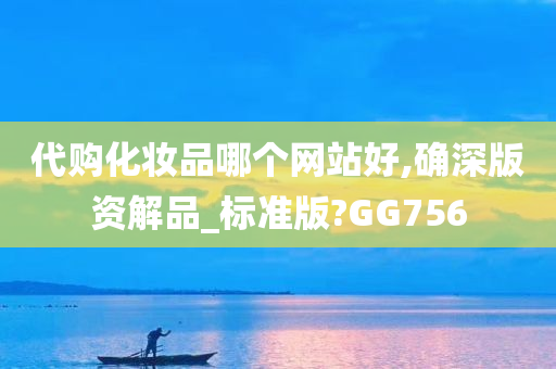 代购化妆品哪个网站好,确深版资解品_标准版?GG756