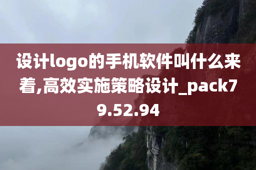 设计logo的手机软件叫什么来着,高效实施策略设计_pack79.52.94