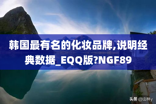 韩国最有名的化妆品牌,说明经典数据_EQQ版?NGF89