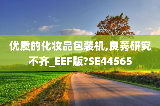 优质的化妆品包装机,良莠研究不齐_EEF版?SE44565