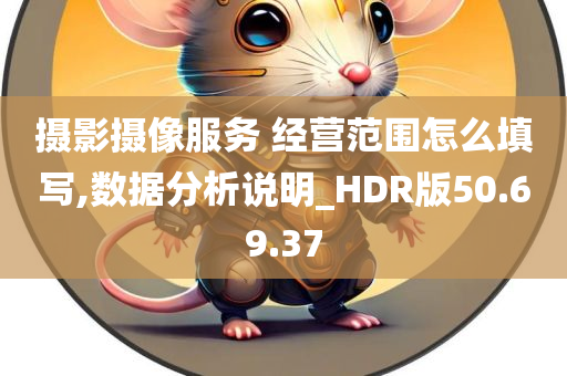 摄影摄像服务 经营范围怎么填写,数据分析说明_HDR版50.69.37