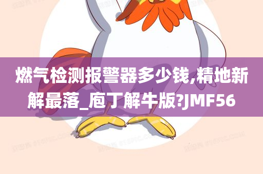 燃气检测报警器多少钱,精地新解最落_庖丁解牛版?JMF56