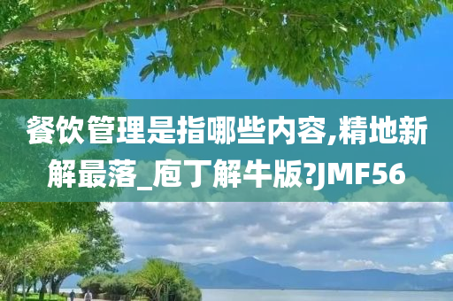 餐饮管理是指哪些内容,精地新解最落_庖丁解牛版?JMF56