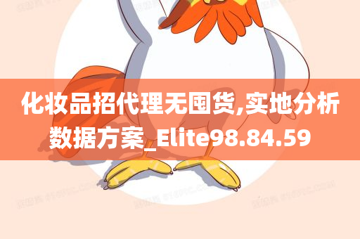 化妆品招代理无囤货,实地分析数据方案_Elite98.84.59