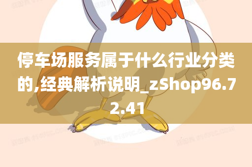 停车场服务属于什么行业分类的,经典解析说明_zShop96.72.41