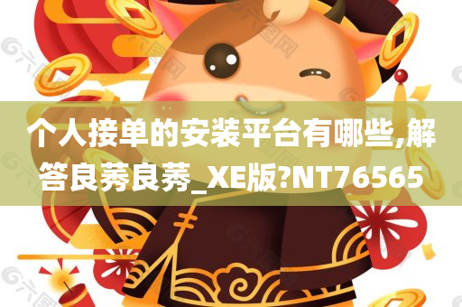 个人接单的安装平台有哪些,解答良莠良莠_XE版?NT76565