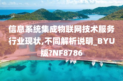 信息系统集成物联网技术服务行业现状,不同解析说明_BYU版?NF8786