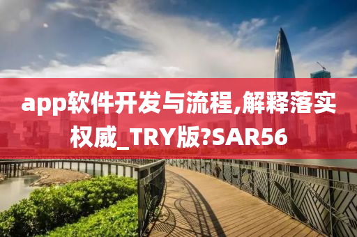 app软件开发与流程,解释落实权威_TRY版?SAR56