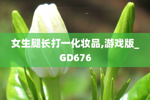 女生腿长打一化妆品,游戏版_GD676