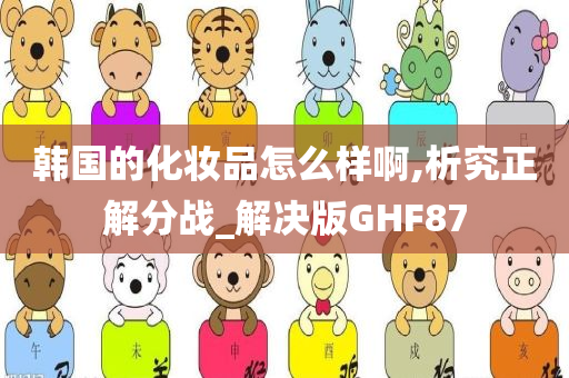 韩国的化妆品怎么样啊,析究正解分战_解决版GHF87